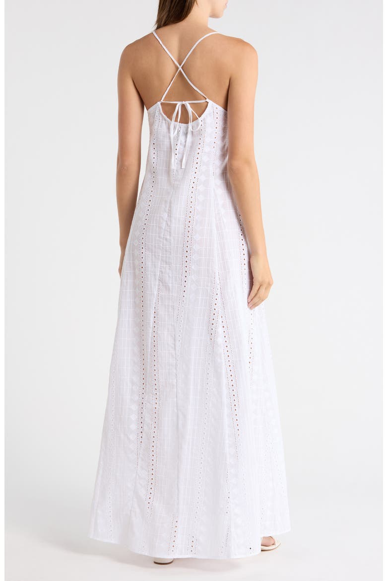 Lily Cover-Up Maxi Dress, Alternate, color, WHITE