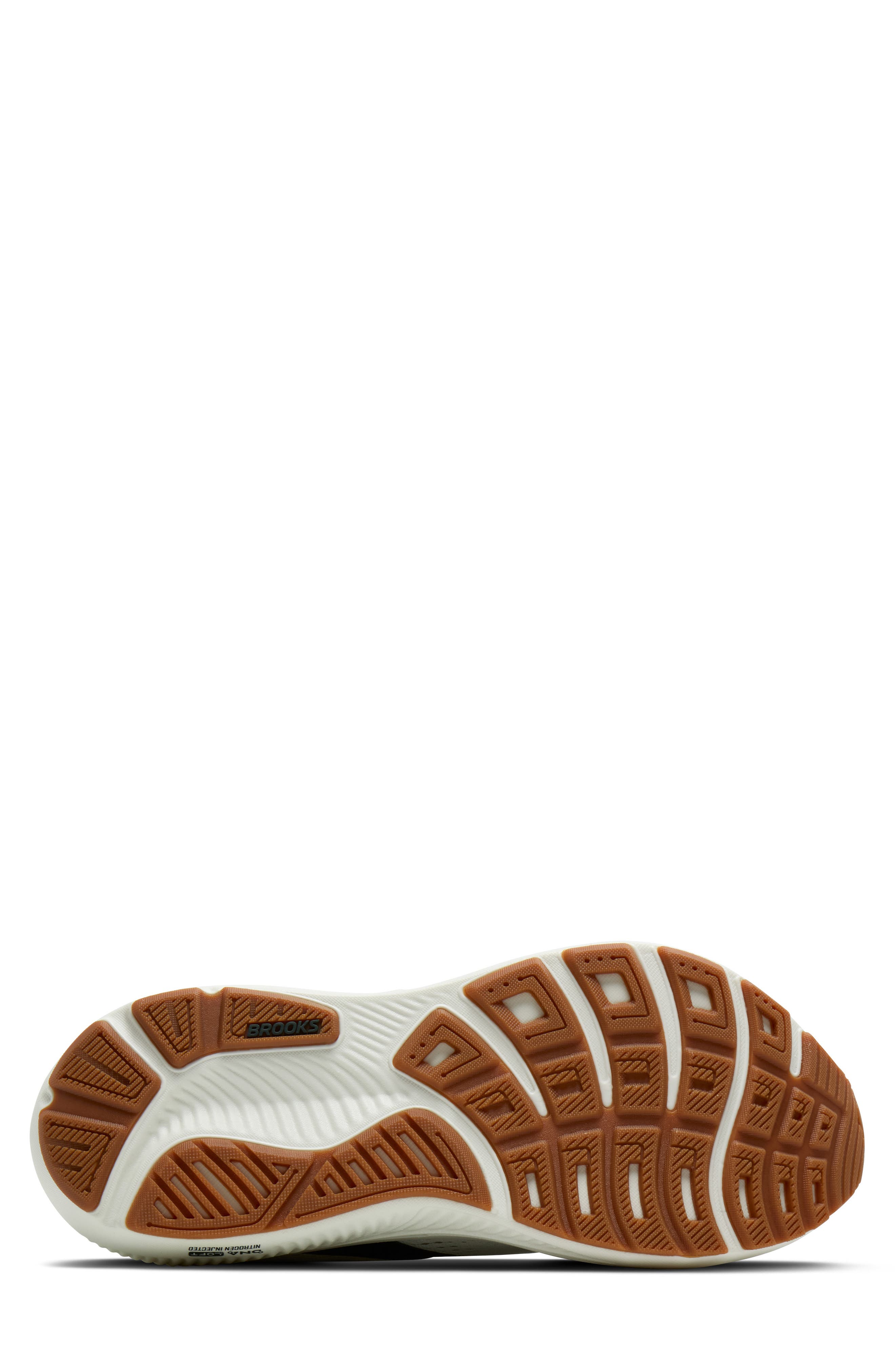 Ghost 18 Running Shoe, Alternate, color, GREY/ SPRUCE/ TAN