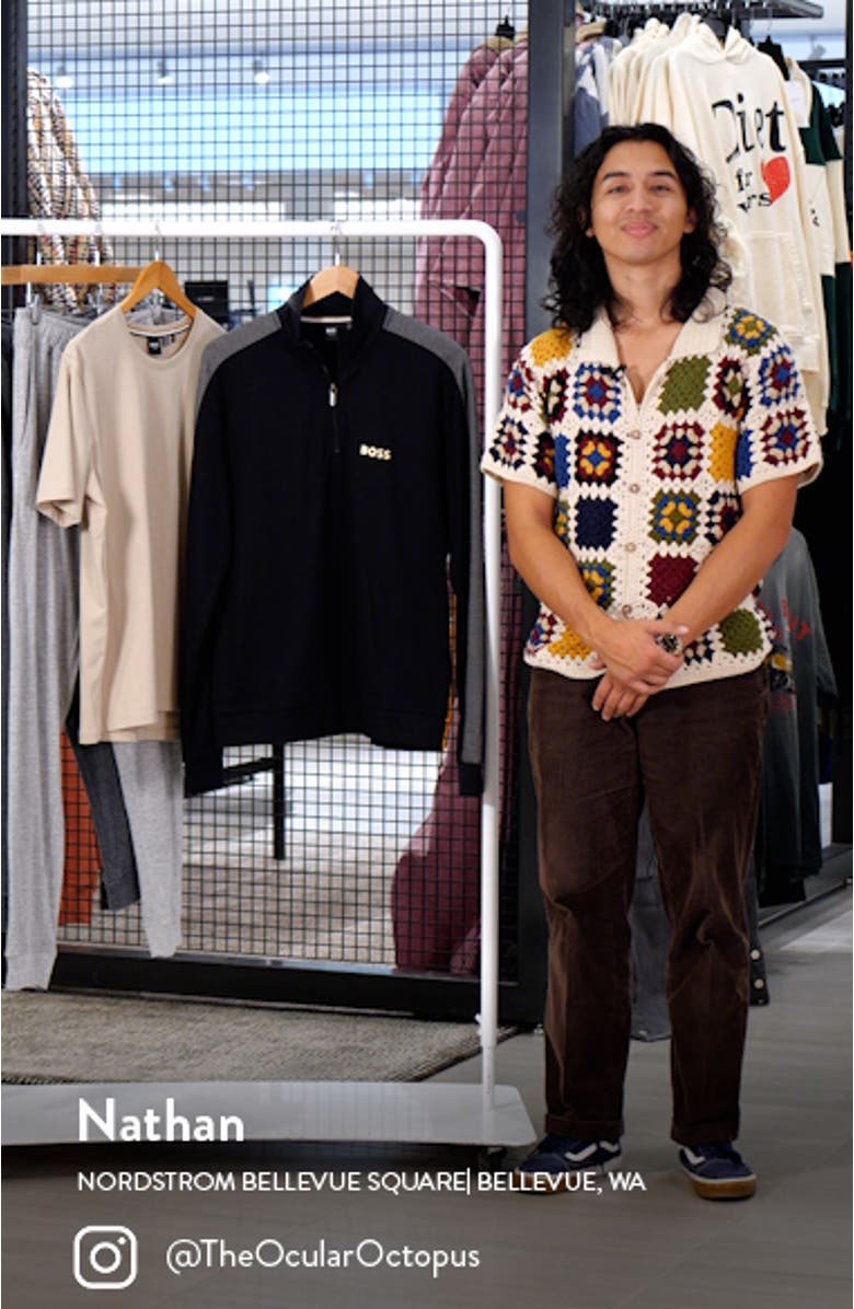 Quarter Zip Logo Pullover, sales video thumbnail