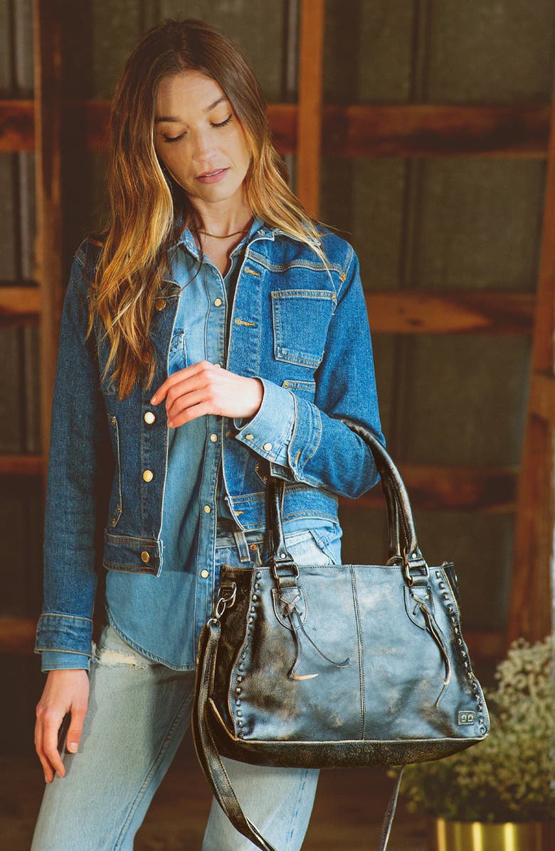 Bed Stu Rockababy Handbag, Alternate, color, Black Hw