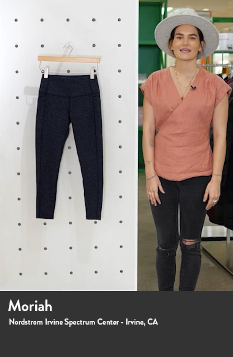 Live In High Waist Pocket 7/8 Leggings, sales video thumbnail