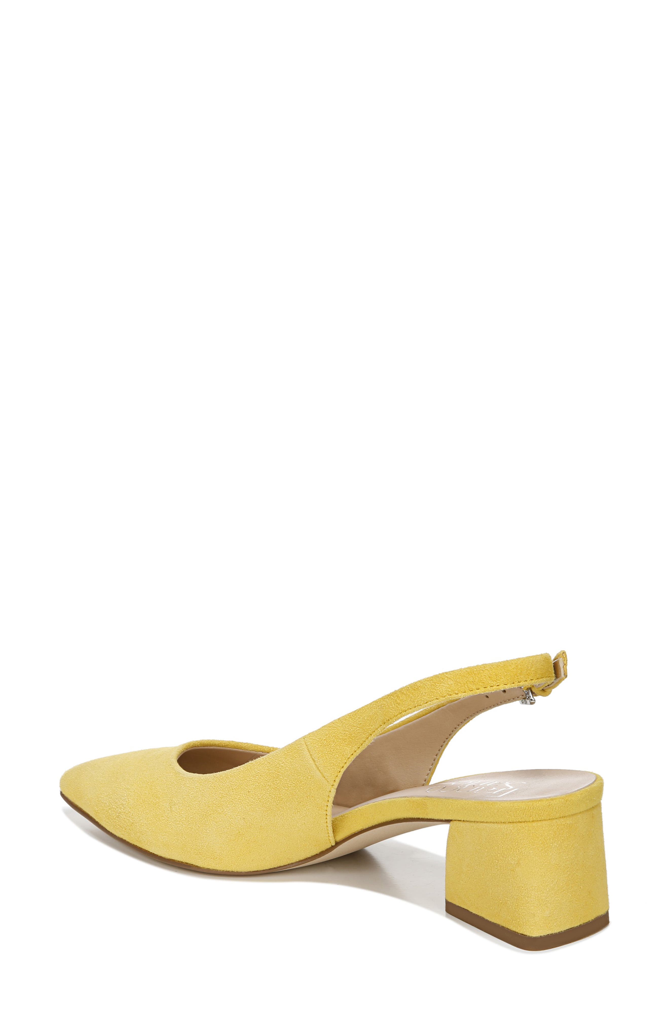 Racer Slingback Pump, Alternate, color, YELLOW