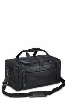 Mancini Carry-On Leather Duffle Bag