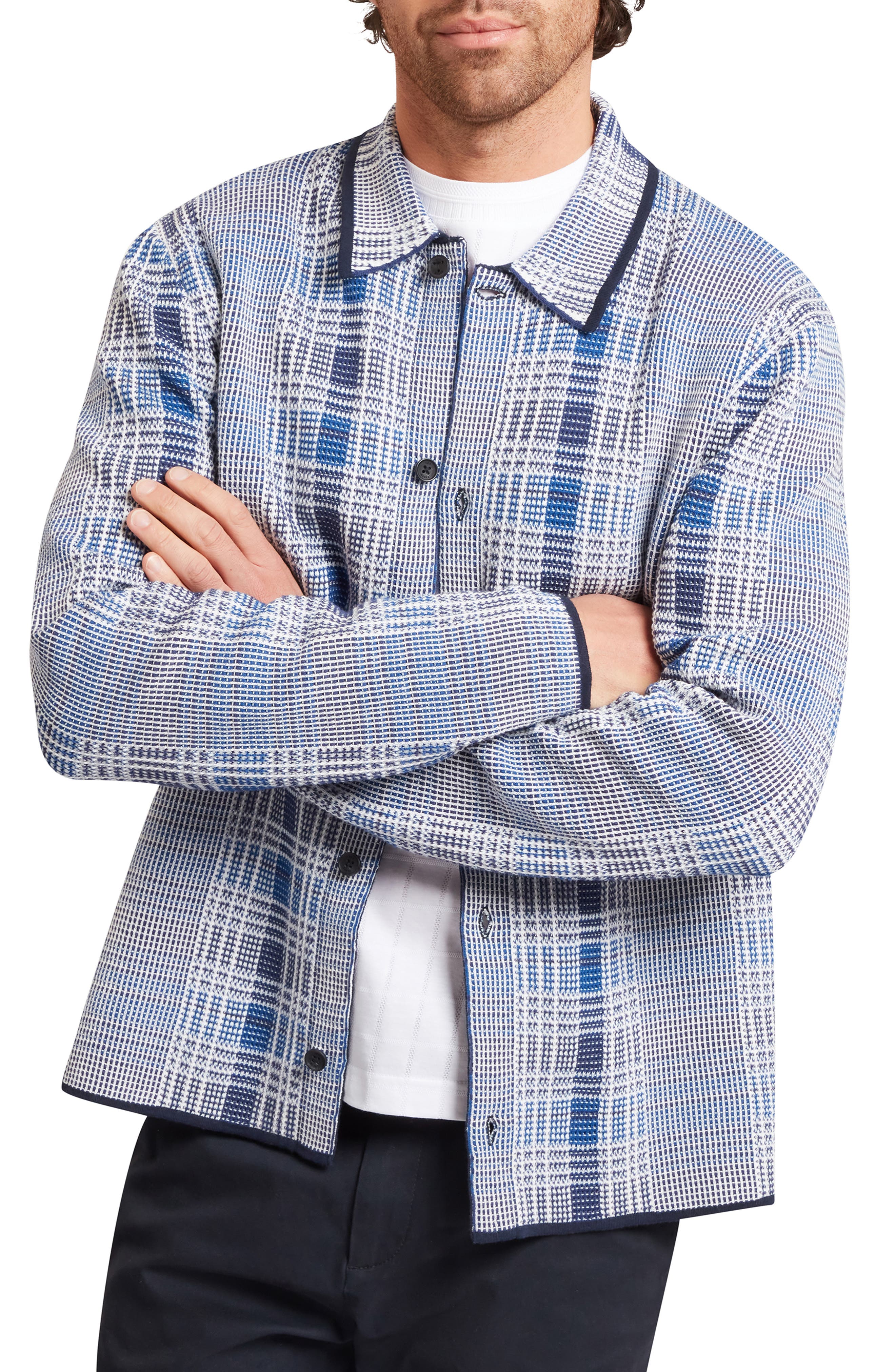 Mosens Check Button-Up Shirt