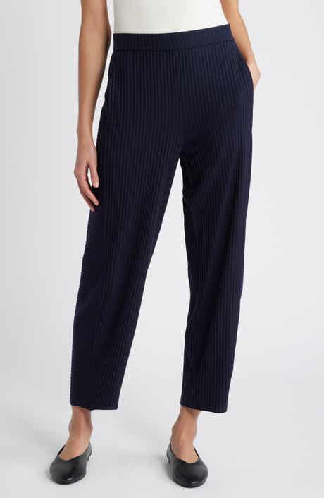 Eileen Fisher Ankle Length Rib Lantern Pants