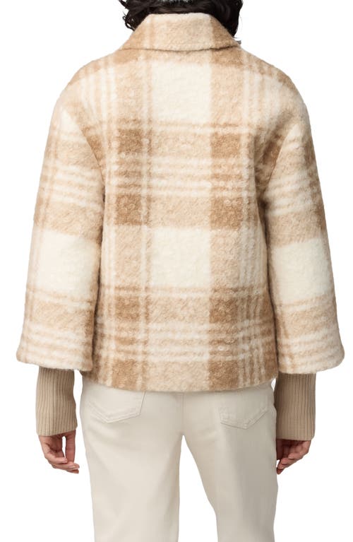 Soia & Kyo Pauline Relaxed Fit Plaid Jacket