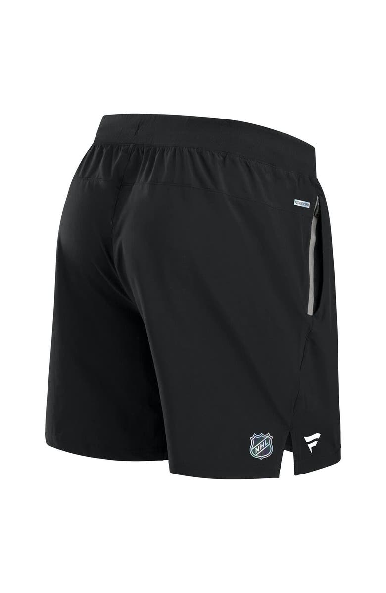 FANATICS Men's Fanatics Black Los Angeles Kings Authentic Pro Rink Performance Shorts, Alternate, color, Black