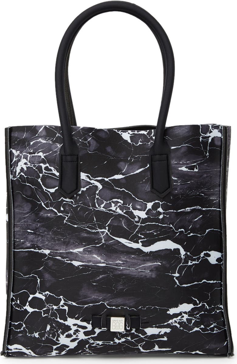 SAVE MY BAG Le Sac Lycra Stampata Tote Bag, Main, color,