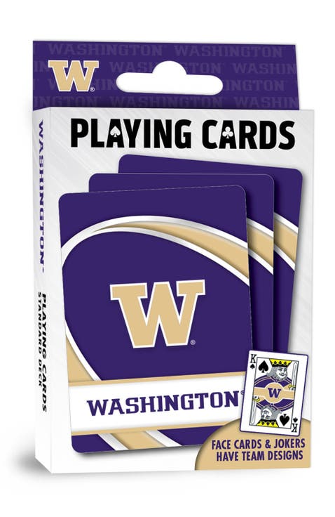 Washington Huskies Playing Cards