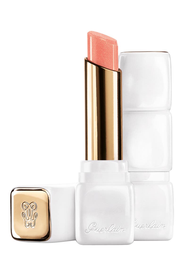 Bloom of Rose KissKiss Roselip Hydrating & Plumping Tinted Lip Balm, Main, color, R347 PEACH SUNRISE