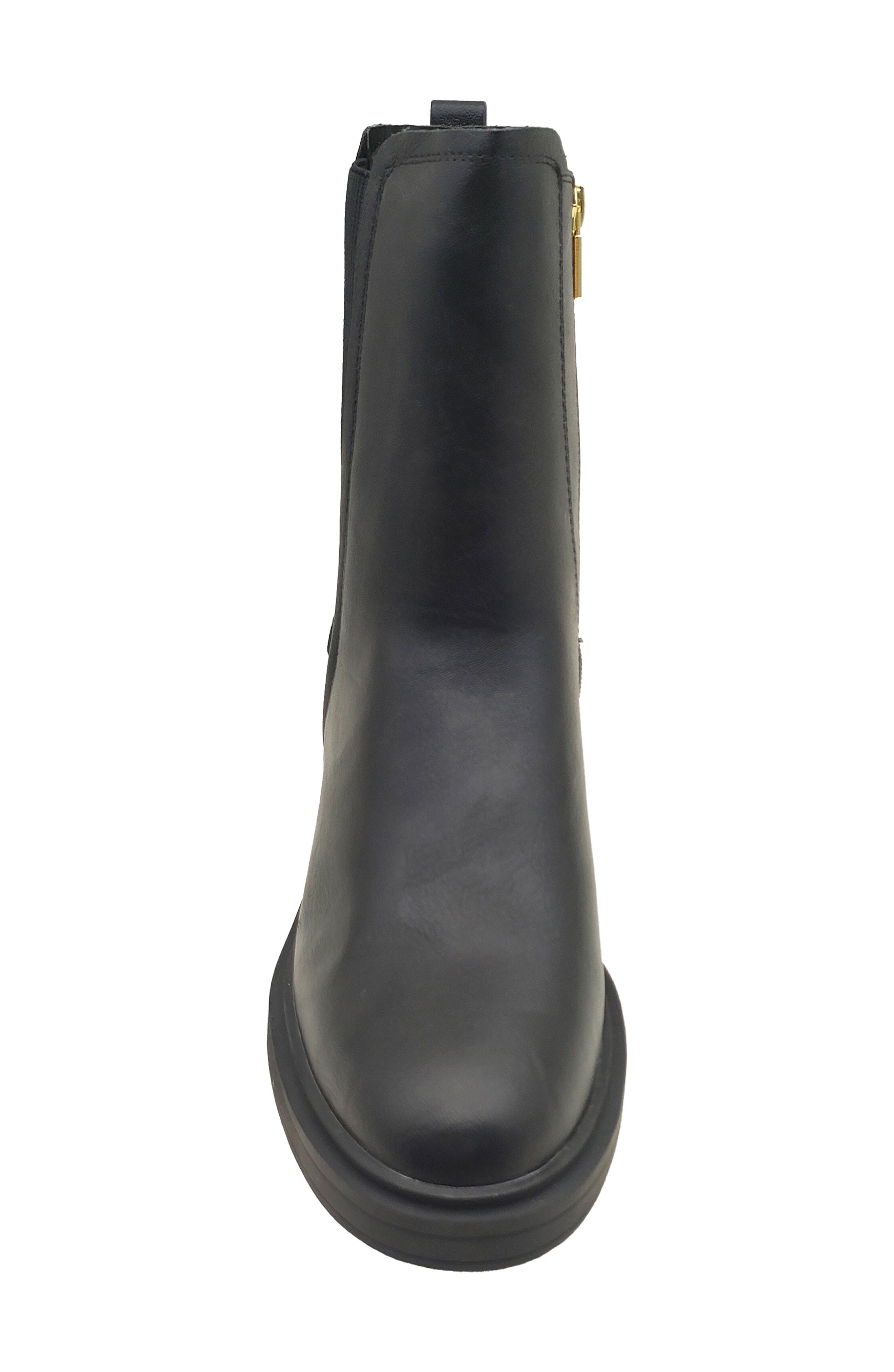 Reaction Kenneth Cole Anabelle Chelsea Boot, Alternate, color, Black