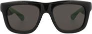 Bottega Veneta 53mm Square Sunglasses