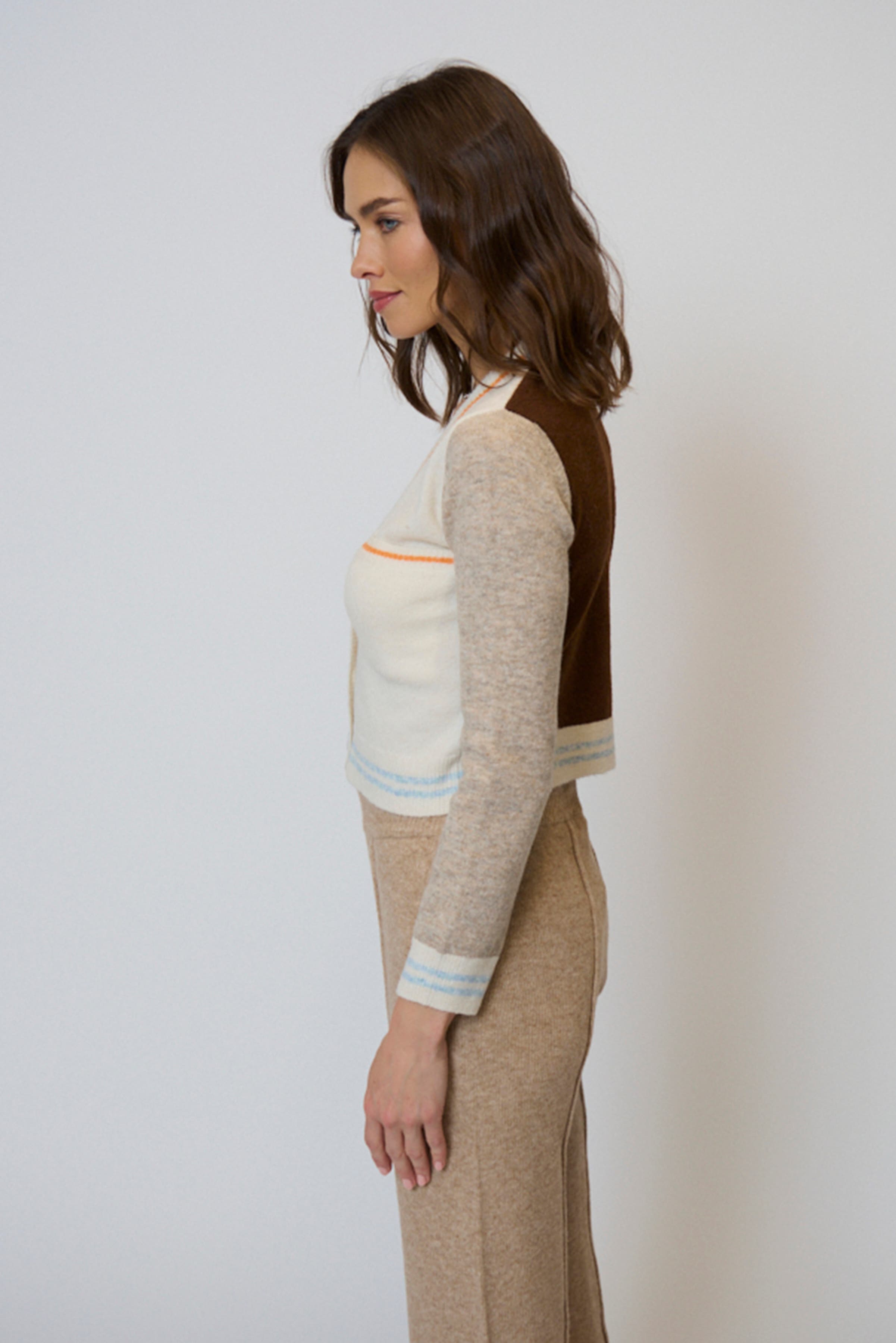Cozy Button V-Neck Cardigan - image 2