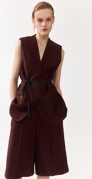 H&M Belted Waistcoat
