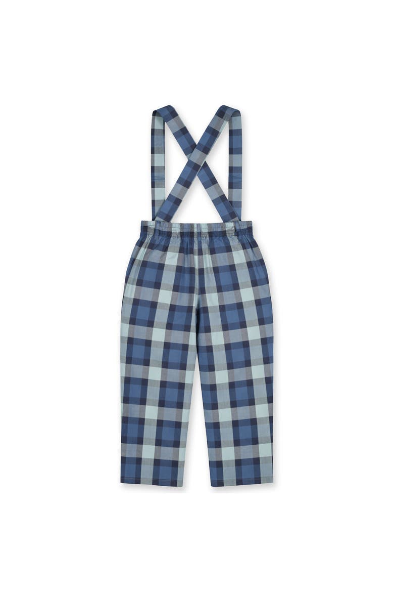 Plaid Pant with Removable Suspenders, Alternate, color, Blue & Navy Plaid