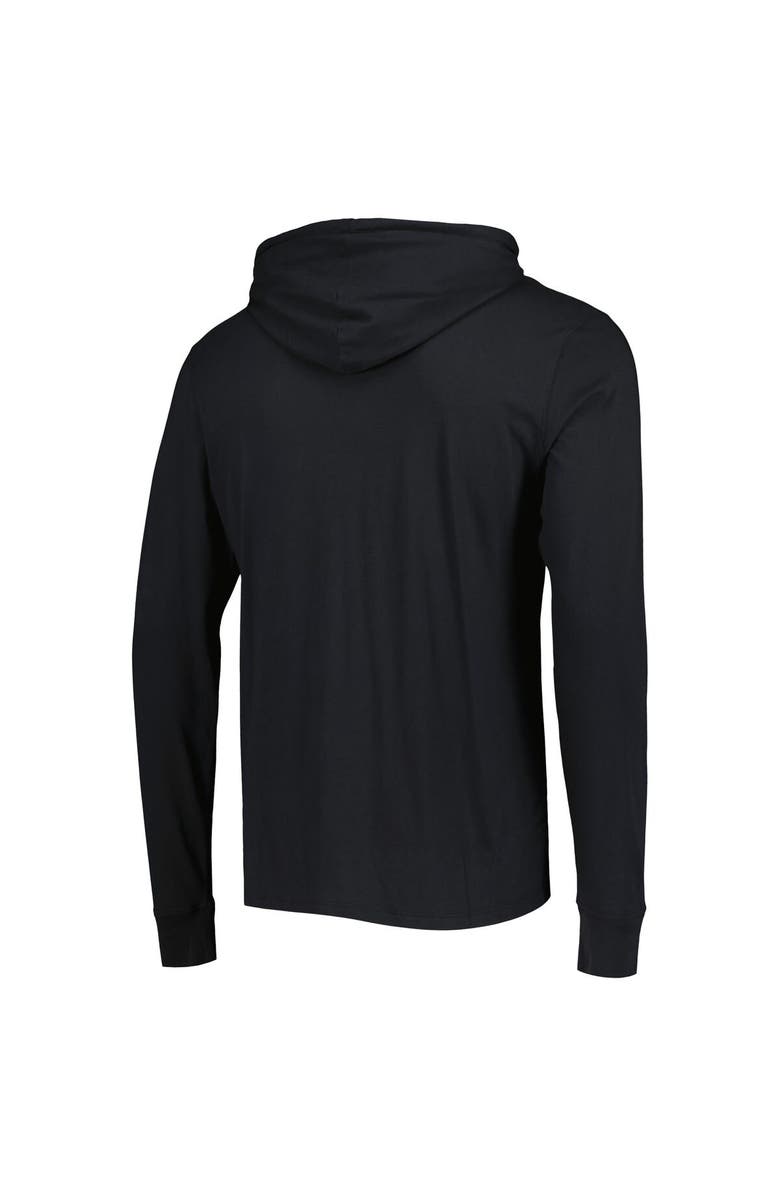 '47 Men's '47 Black Carolina Panthers Field Franklin Hooded Long Sleeve T-Shirt, Alternate, color, Black