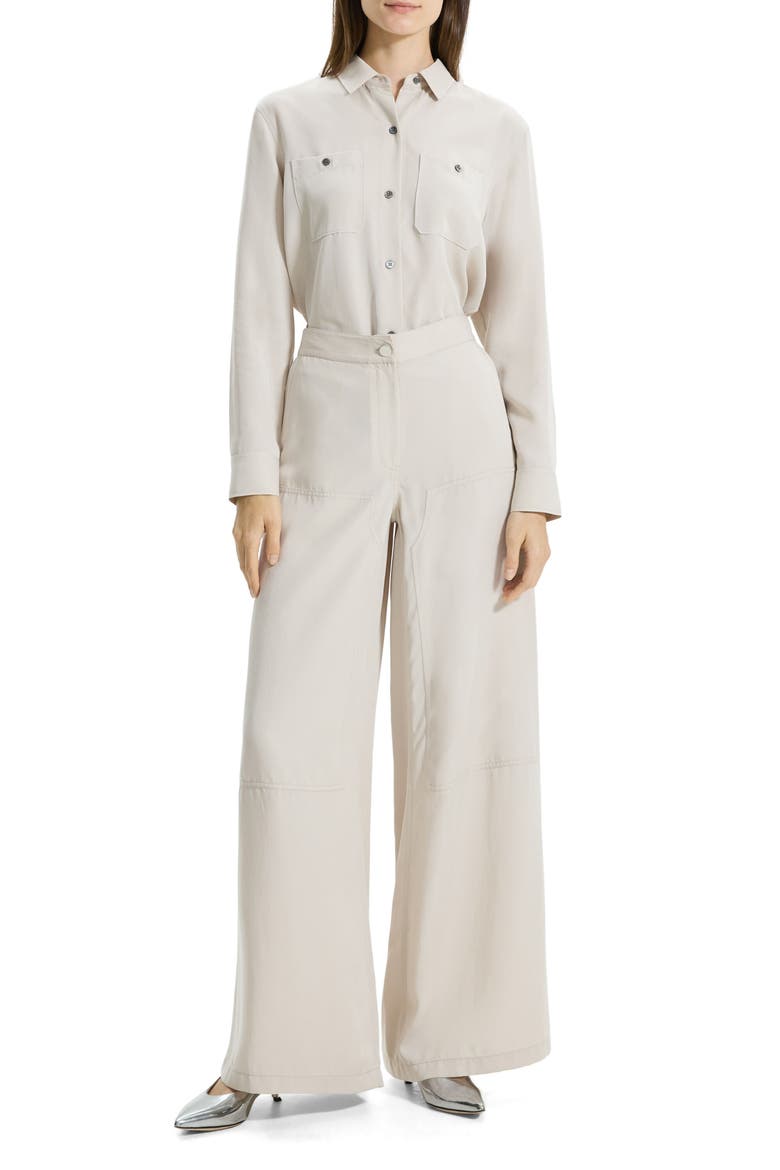Wide Leg Cargo Pants, Alternate, color, NEW SAND