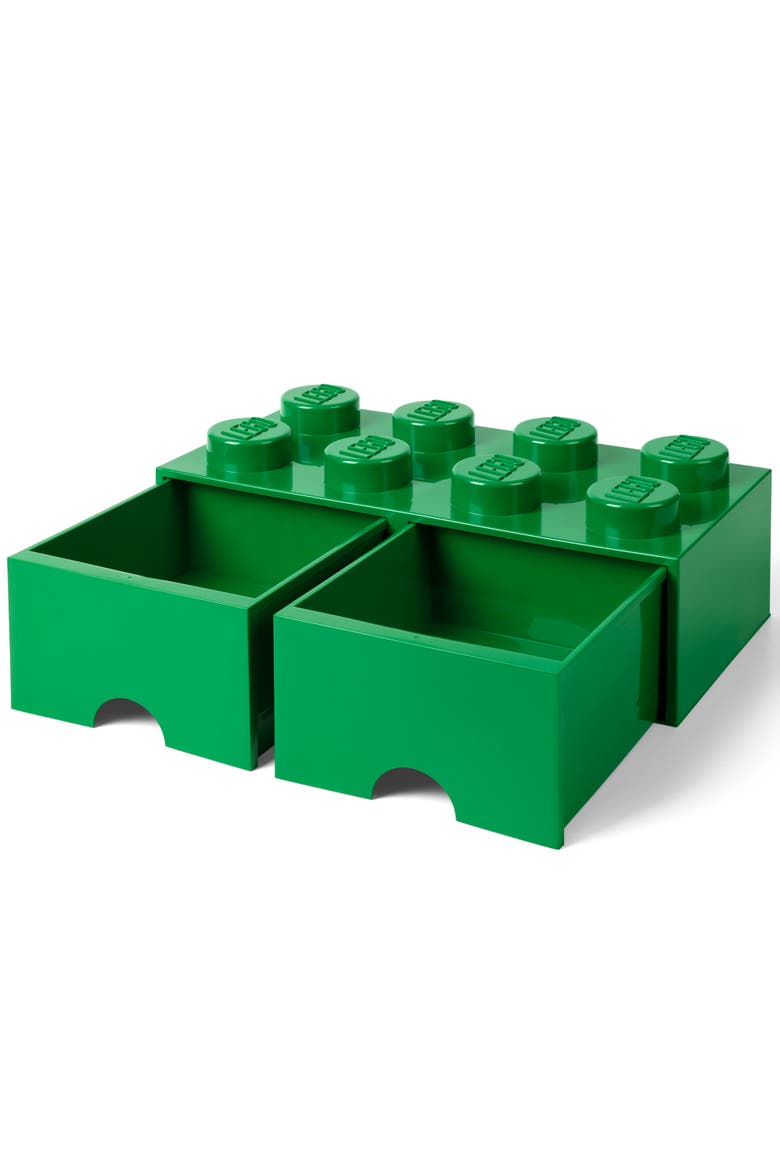 Storage Brick Drawer, Alternate, color, Green