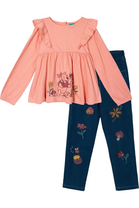 Winnie the Pooh 2-Piece Top and Denim Pants Set