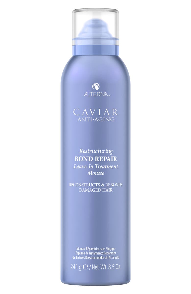 ALTERNA<sup>®</sup> Caviar Anti-Aging Restructuring Bond Repair Leave-in Treatment Mousse, Main, color, 