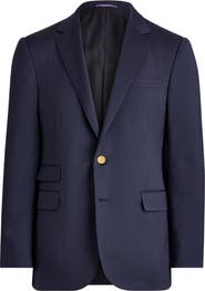 Ralph Lauren Purple Label Gregory Hand Tailored Wool Serge Blazer