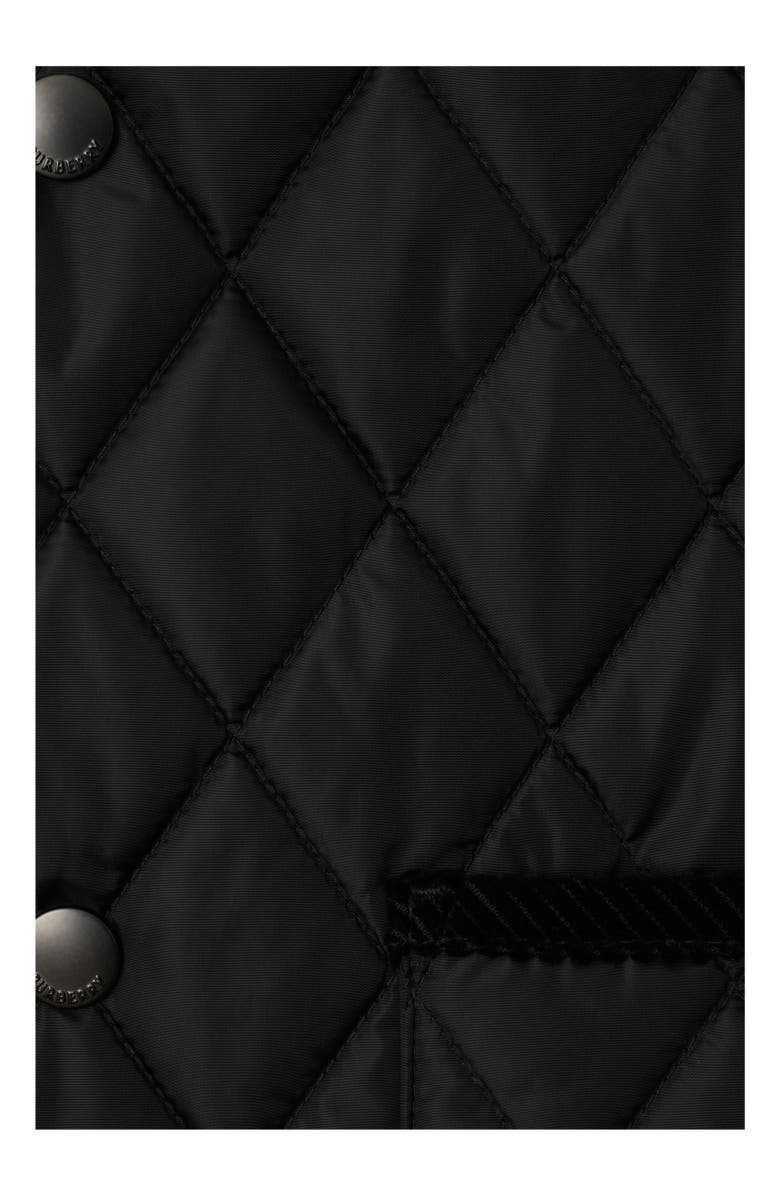 Burberry Quilted Nylon Gilet, Alternate, color, 
