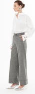 Gizia High-Waist Straight-Leg Wool-Blend Trousers