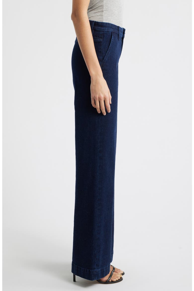 Sara High Waist Wide Leg Jeans, Alternate, color, INDIGO