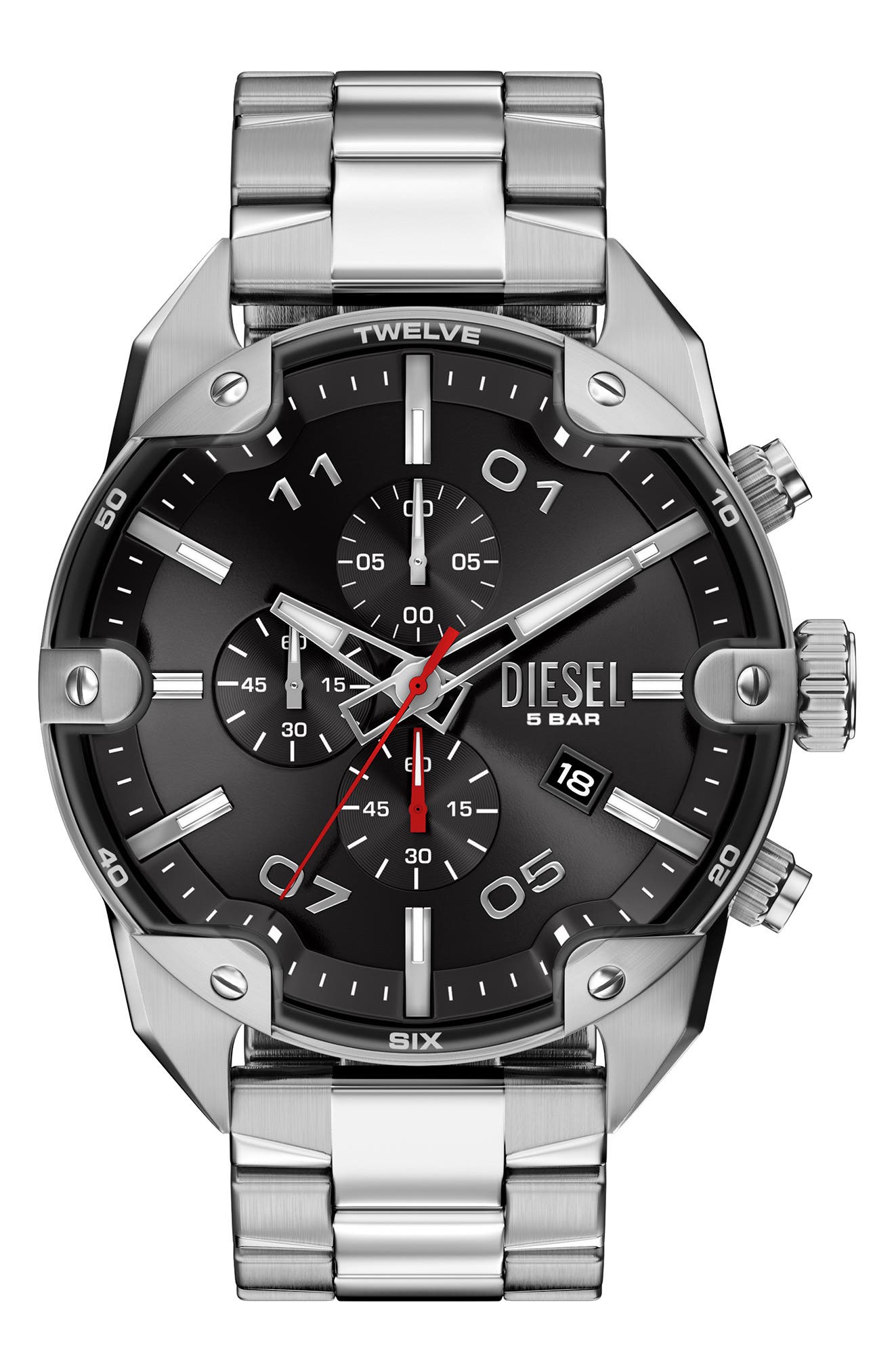 selected BLACK/ SILVER