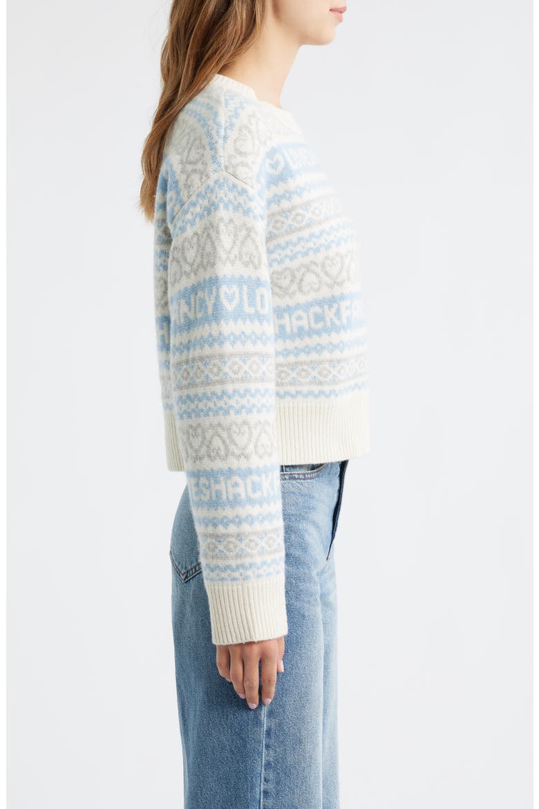 Emberly Crewneck Wool Sweater, Alternate, color, WINTER HAZE