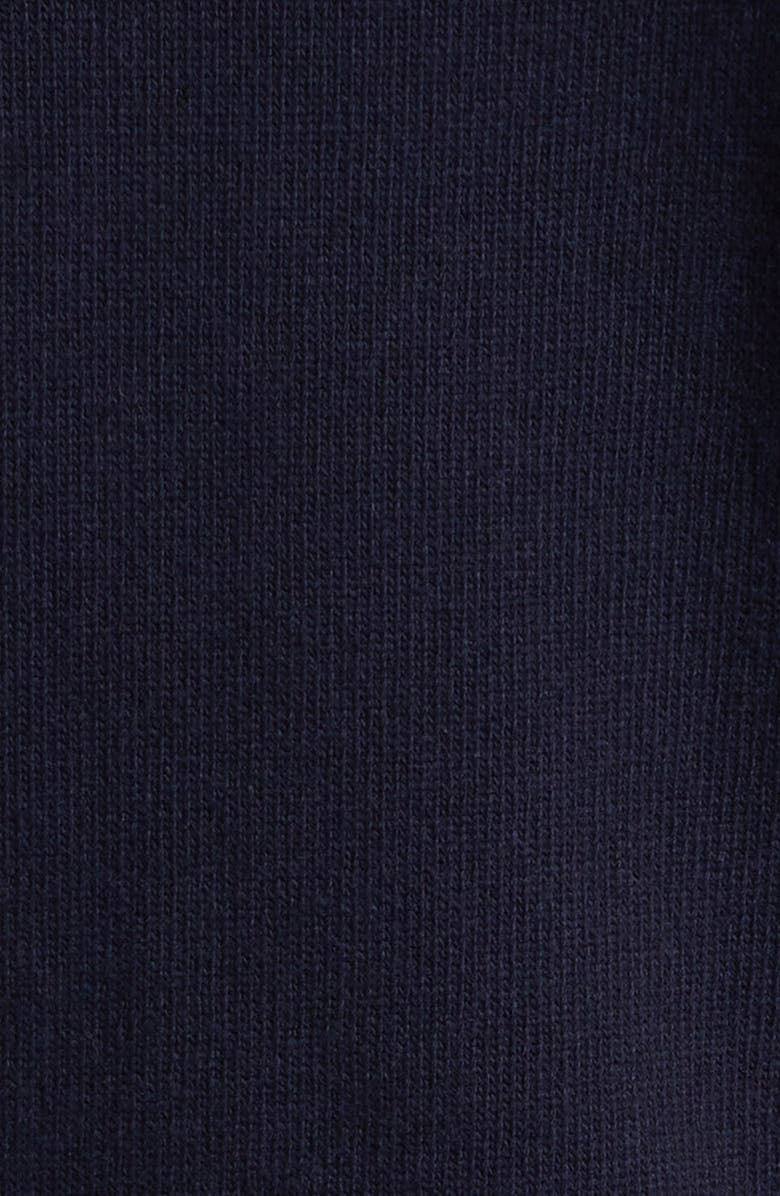 Stone Island Compass Logo Wool Blend Sweater, Alternate, color, Navy Blue