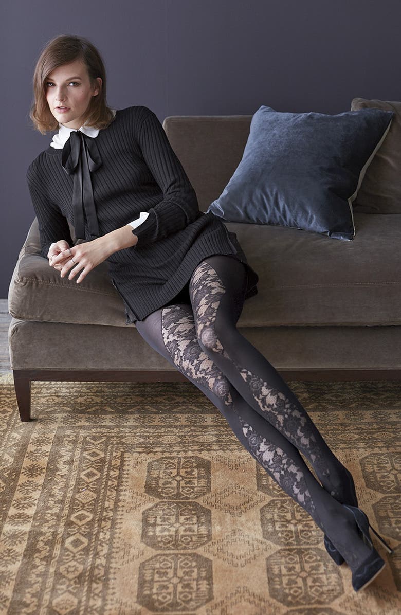 Oroblu 'Gisella' Tights, Alternate, color,