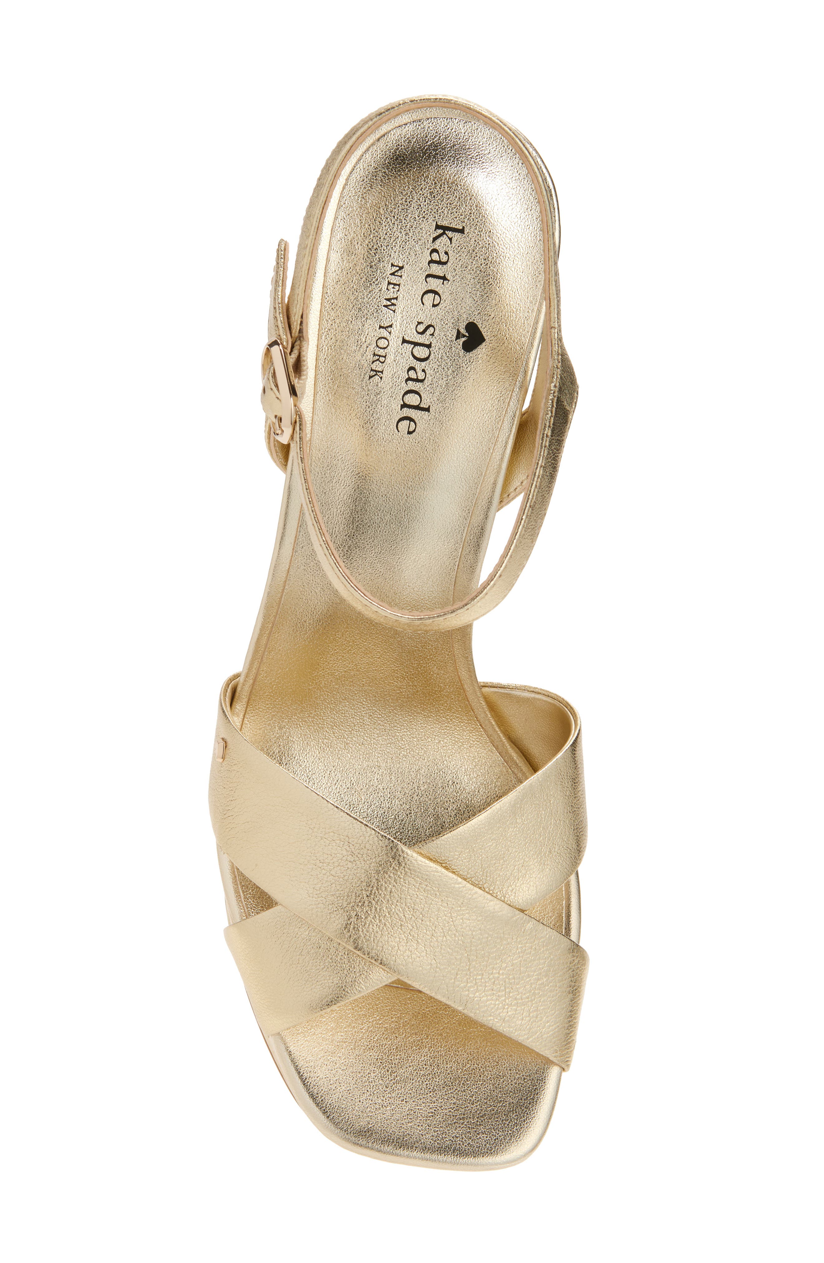 delia platform sandal, Alternate, color, GOLD METALLIC