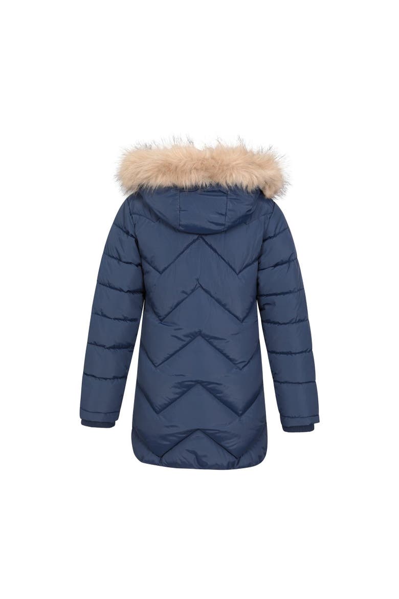Childrens/kids Galaxy Water Resistant Padded Jacket, Alternate, color, Navy