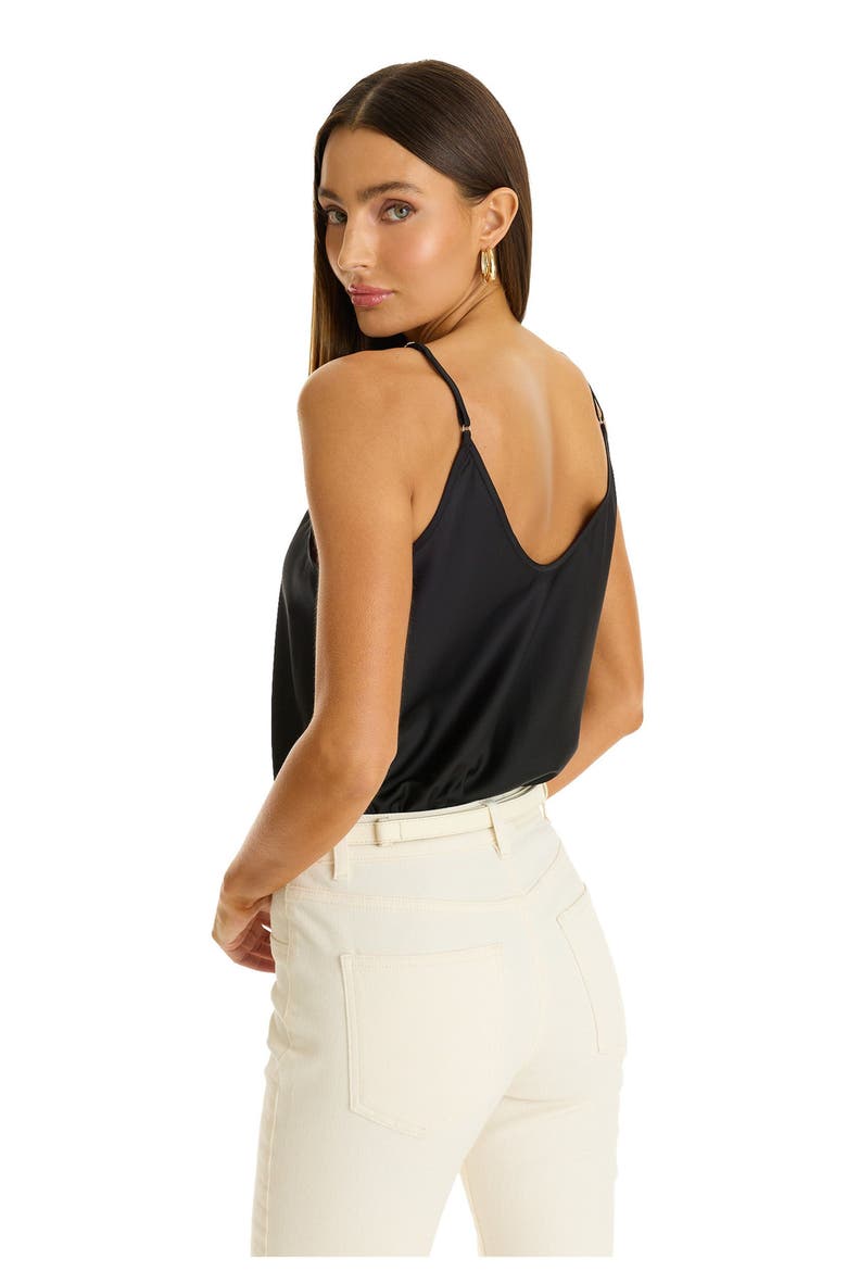 Yara Silk Camisole, Alternate, color, black