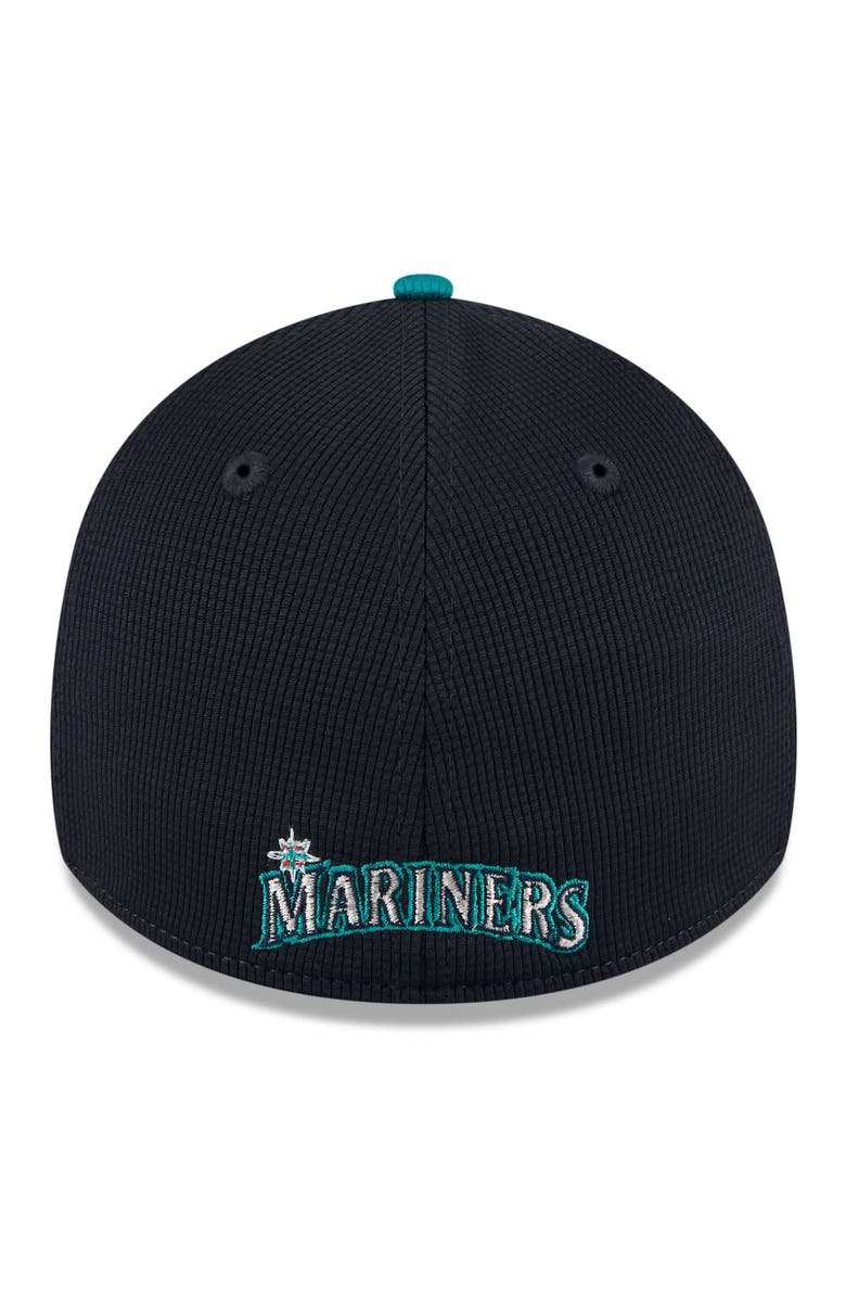 New Era Men's New Era  Cream Seattle Mariners 2024 Batting Practice 39THIRTY Flex Hat, Alternate, color, 