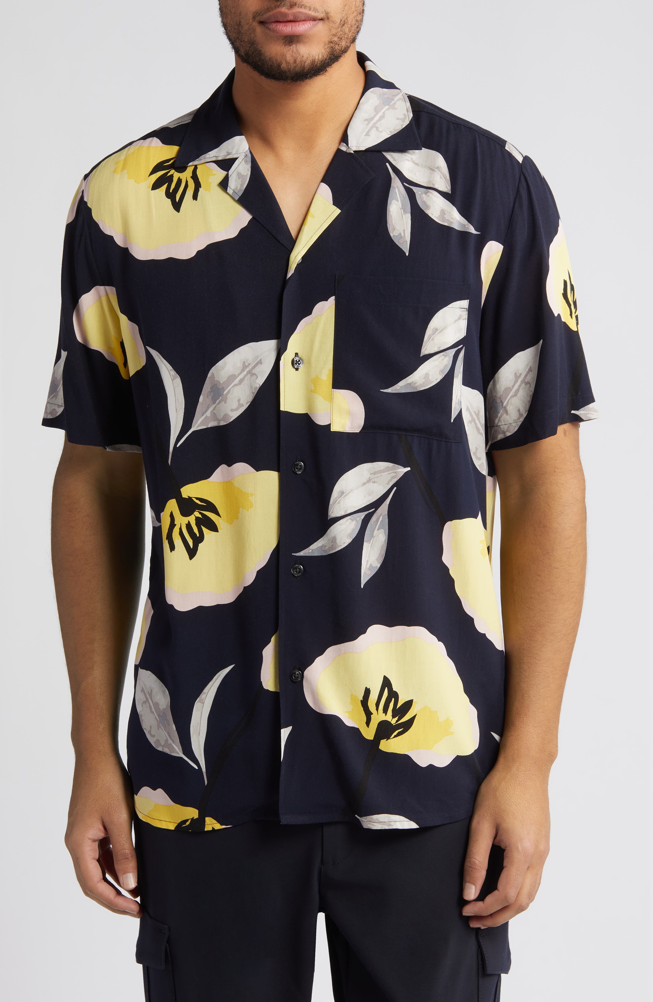 HUGO Ellino Camp Shirt