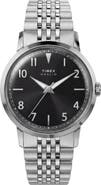 Timex® Marlin Stainless Steel Bracelet Watch, 34mm