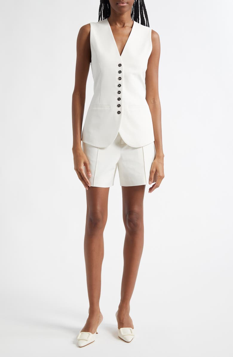 Cinq à Sept Kallen Vest, Alternate, color, Ivory