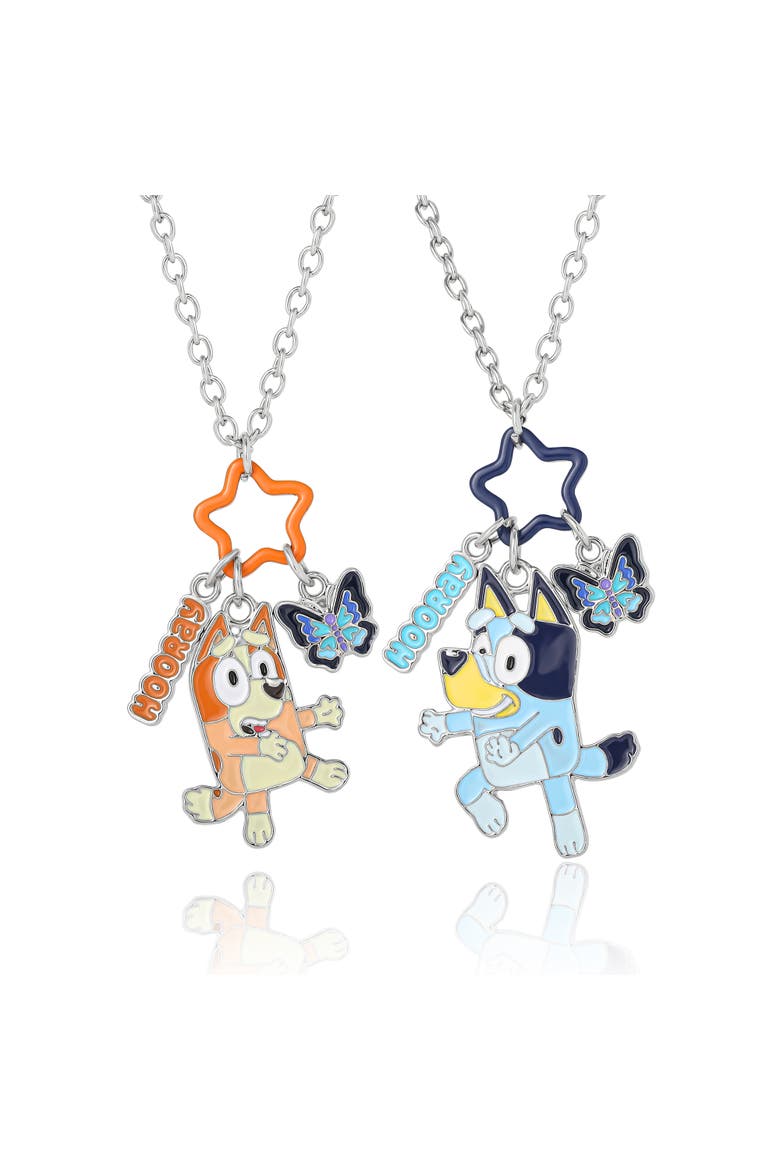 BFF Pendant Necklace Set with Star and Charm Tags, Main, color, Multicolor