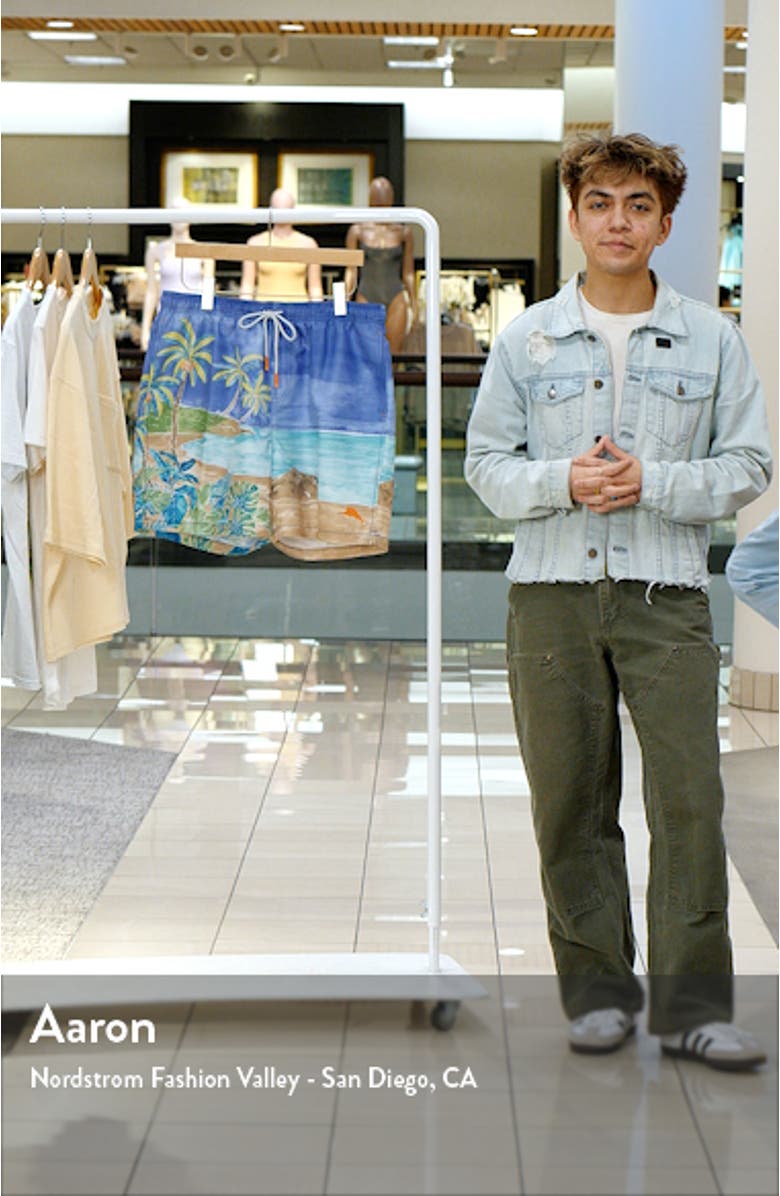 Naples Azul Lagoon Swim Trunks, sales video thumbnail