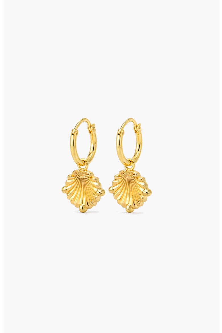 Conquela Midi Hoops In Gold, Alternate, color, Gold