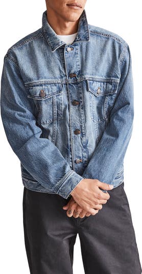 NEW Madewell Men's Classic Jean Jacket in Rivoli Wash, 2024 M