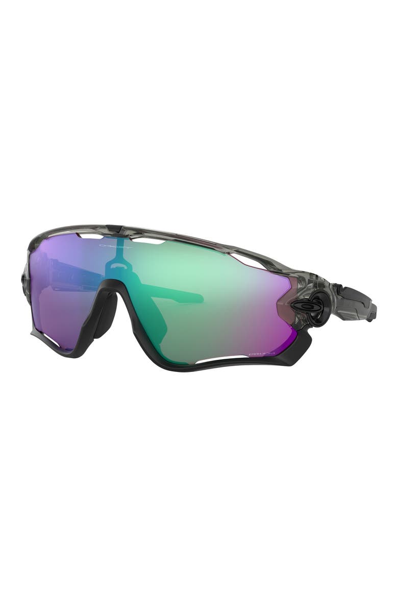 Okaley Jawbreaker Shield Sunglasses, Alternate, color, GREY