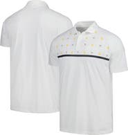 LEVELWEAR Men's Levelwear White San Diego Padres Sector Batter Up Raglan Polo