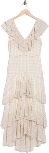 Floral Ruffle Tiered Dress