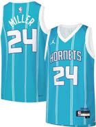Nike Youth Nike Brandon Miller Teal Charlotte Hornets Swingman Jersey - Icon Edition