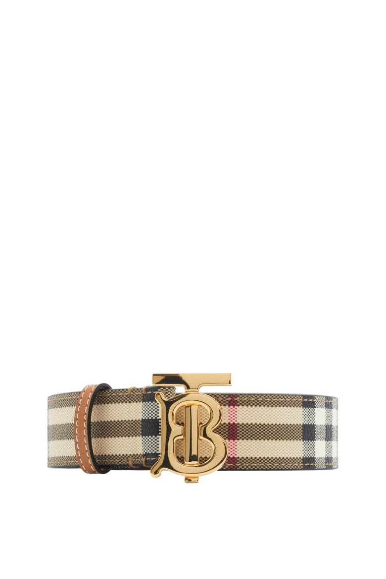 Check TB Belt, Main, color, Archive beige/light gold