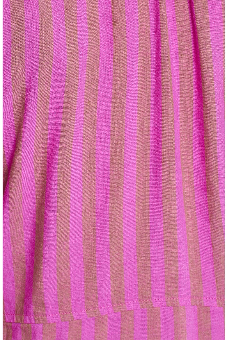 Folk Town Minidress, Alternate, color, PURPLE COMBO