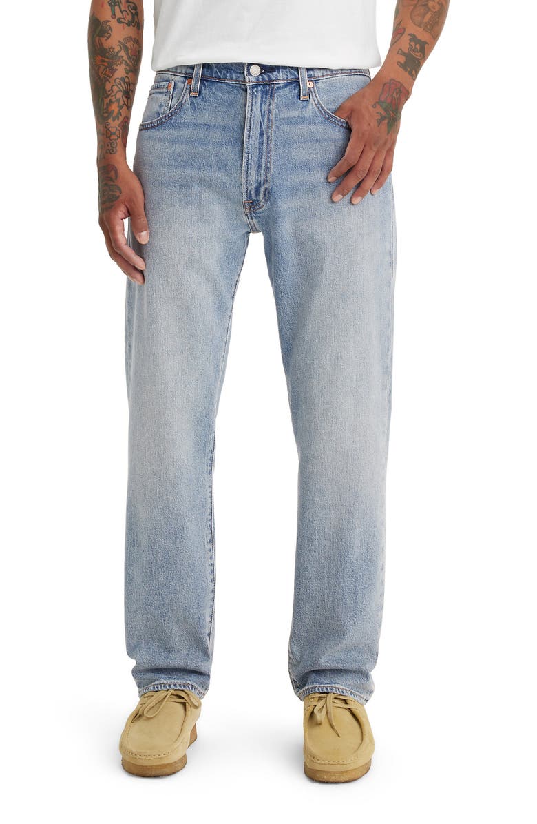 Levi's<sup>®</sup> 551<sup>™</sup>Z Authentic Straight Leg Jeans, Main, color, 